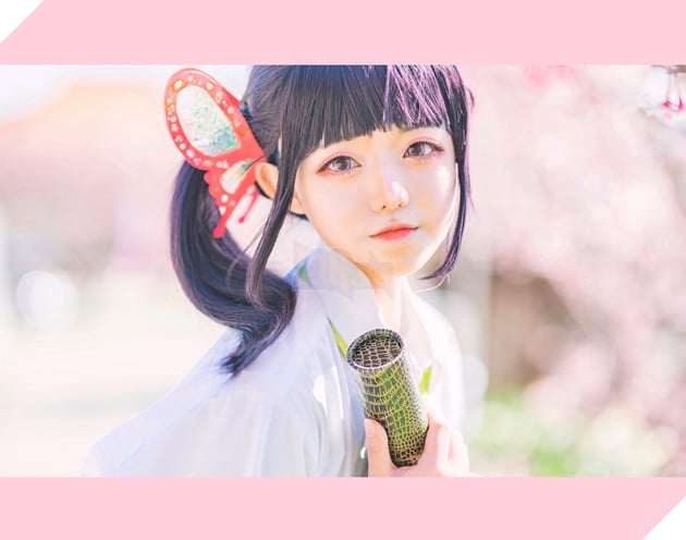 Sung so voi loat anh cosplay cosplay kanao kimetsu no yaiba