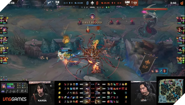 Karsa thành công solo kill Levi tại khu vực rừng GAM