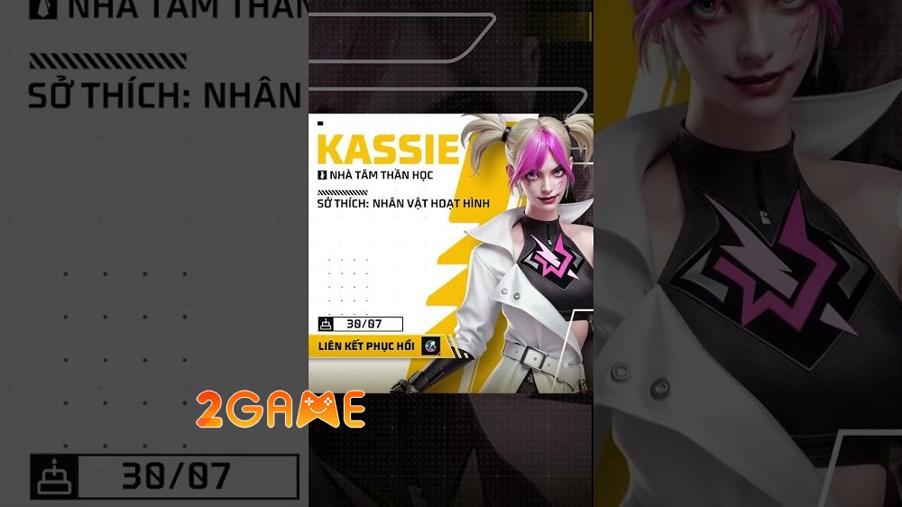 Đã đến lúc thống trị chiến trường cùng Kassie trong game Free Fire Mobile kassie freefire 1
