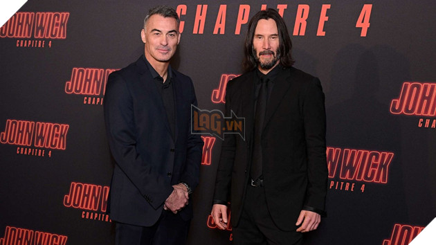 Đạo diễn Chad Stahelski và diễn viên Keanu Reeves
