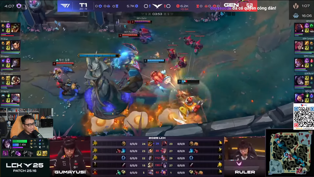 Không phải Gumayusi, đây mới chính là tuyển thủ T1 bị