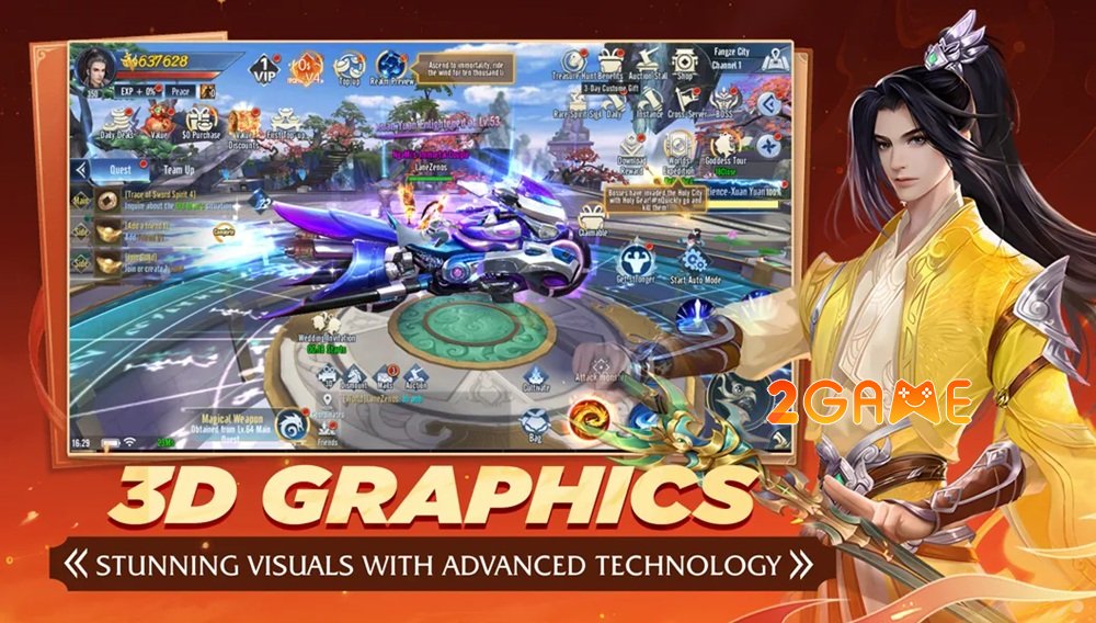 Khan Of Legends – Game MMORPG đậm chất tiên hiệp giả tưởng khanoflegends 1