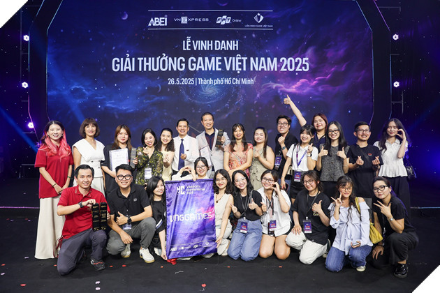 VNGGAMES Gianh Giai “Nha Phat Hanh Game Xuat Sac” 3 Nam Lien Tiep 2 VNGGames thắng lớn tại Vietnam Game Awards 2025