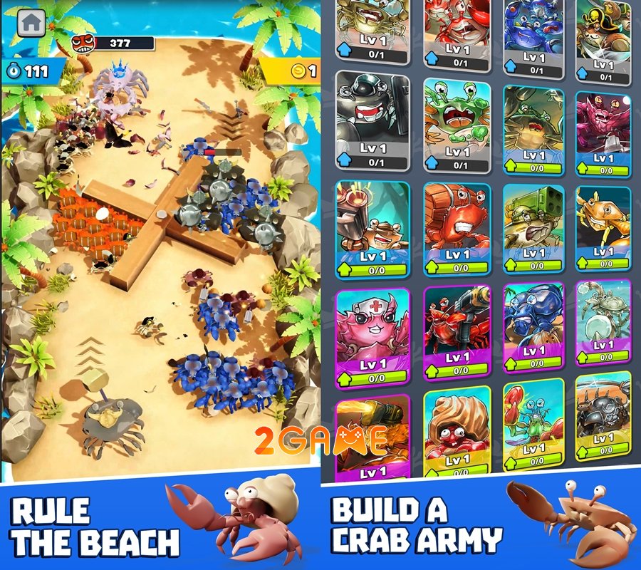 king-of-crabs-invasion-upcoming-3 King of Crabs – Invasion Mobile bỏ chế độ Battle Royale để chuyển sang lối chơi chiến thuật king of crabs invasion upcoming 3