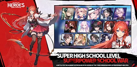 Academy of Heros: Tam Quốc học đường ra mắt trên Google Play Store kipfy8l