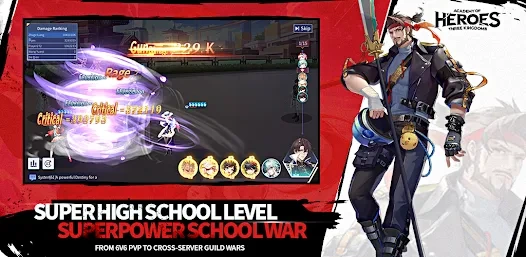 Academy of Heros: Tam Quốc học đường ra mắt trên Google Play Store kipqwvn