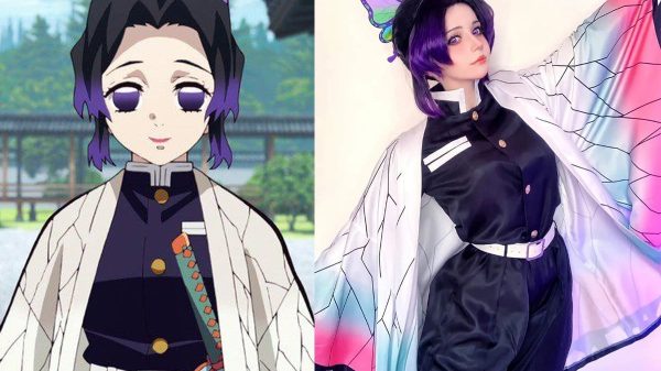 Chiêm ngưỡng dung nhan Trùng Trụ bước ra ngoài đời thực trong bộ cosplay siêu đỉnh kochou shinobu cosplay 6 choo bnadjpg