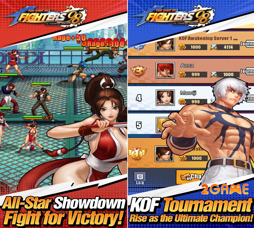 game đấu tướng chiến thuật KOF98 Infinite Fighting