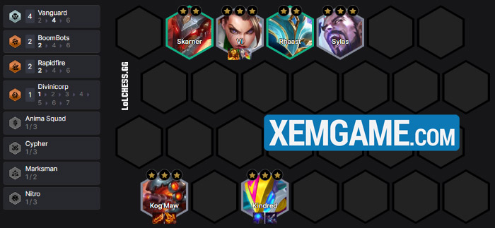 kogmaw-kindred-reroll-2 ĐTCL 14.2: Tìm hiểu bài đấu Kog’Maw Kindred reroll, con bài ổn nhưng chưa ai chơi kogmaw kindred reroll 2