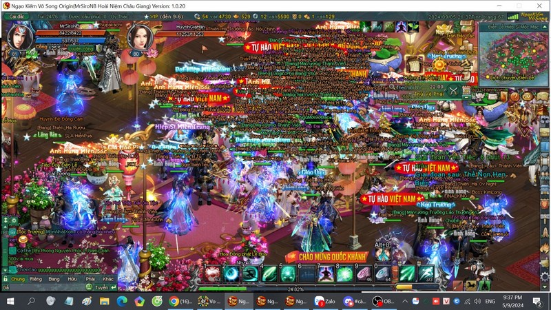 kpjhlig Ngạo Kiếm Vô Song Origin khai mở máy chủ Vân Giang 10h00 16/10: Hội tụ Tình - Nghĩa - Hiệp kpjhlig