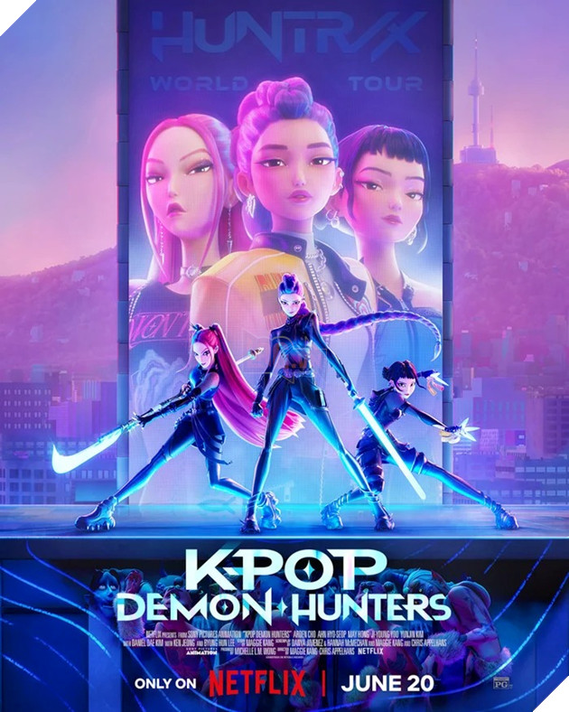 KPop Demon Hunters chính thức ra mắt vào ngày 20/06.