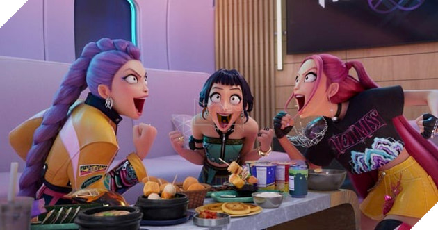 Hình ảnh về phim Kpop Demon Hunter.