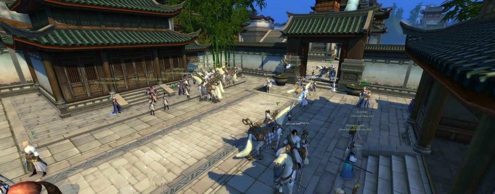 kpxfq44 Game thủ chen nhau "đánh quái" trong ngày đầu ra mắt Tiếu Ngạo Giang Hồ VTC