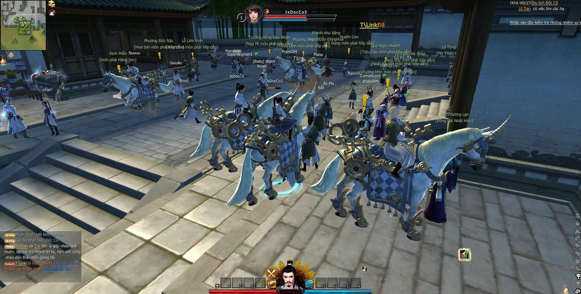 kpxka9i Game thủ chen nhau "đánh quái" trong ngày đầu ra mắt Tiếu Ngạo Giang Hồ VTC