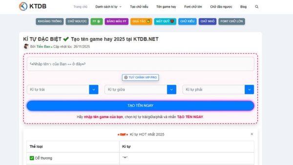 Website Tạo Ký Tự Đặc Biệt Mà Game thủ nào cũng nên biết? 52 Website Tạo Ký Tự Đặc Biệt Mà Game thủ nào cũng nên biết? ktdb 0jpg