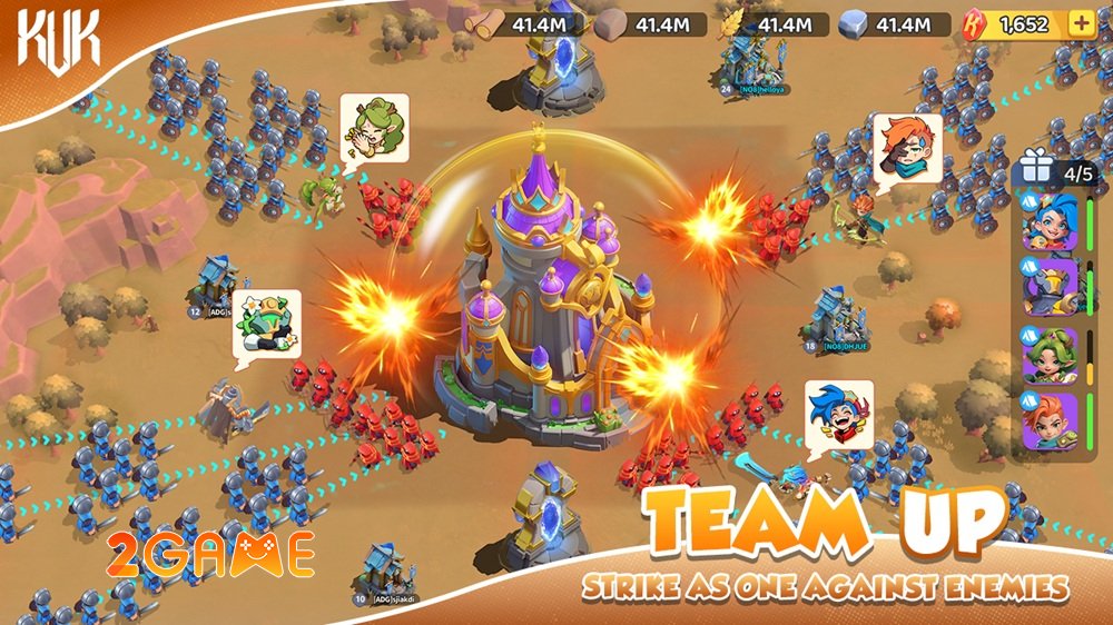 KVK: Kings Clash – Đấu trường battle royale rực rỡ sắc màu kvk kings clash 7