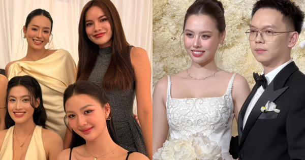 Đám cưới Á hậu Tâm Như và chồng doanh nhân: Cô dâu khóc nức nở, Khánh Vân, Ngọc Châu và dàn sao Việt đổ bộ 27 Đám cưới Á hậu Tâm Như và chồng doanh nhân: Cô dâu khóc nức nở, Khánh Vân, Ngọc Châu và dàn sao Việt đổ bộ l111 1763304167604310332105 2 0 253 480 crop 1763304173236753757501png