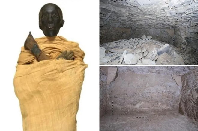 Phát hiện chấn động về lăng mộ Ai Cập trong hơn 100 năm qua- Ảnh 1. Phát hiện chấn động về lăng mộ Ai Cập trong hơn 100 năm qua- Ảnh 1.