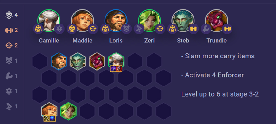 Đội hình Bắn Tỉa TFT 13 mạnh nhất DTCL 13.6 lat mat 2