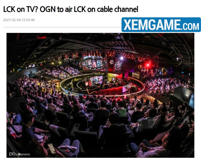 lck-ogn OGN chính thức trở lại phát LCK trên TV, fan mong chờ những tiết mục thú vị lck ogn