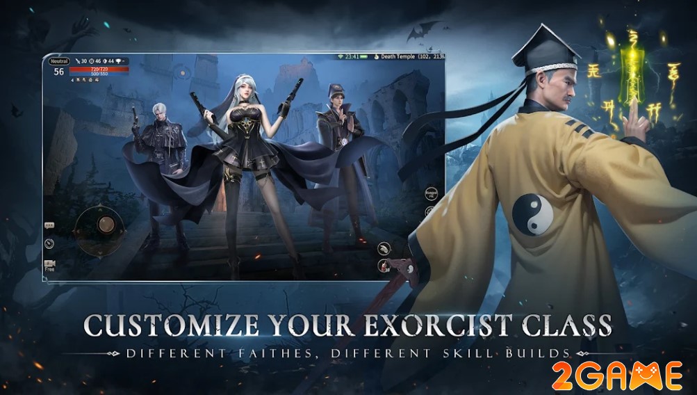 Hóa thân thành pháp sư trừ tà trong game League of Exorcists league of exorcists 1
