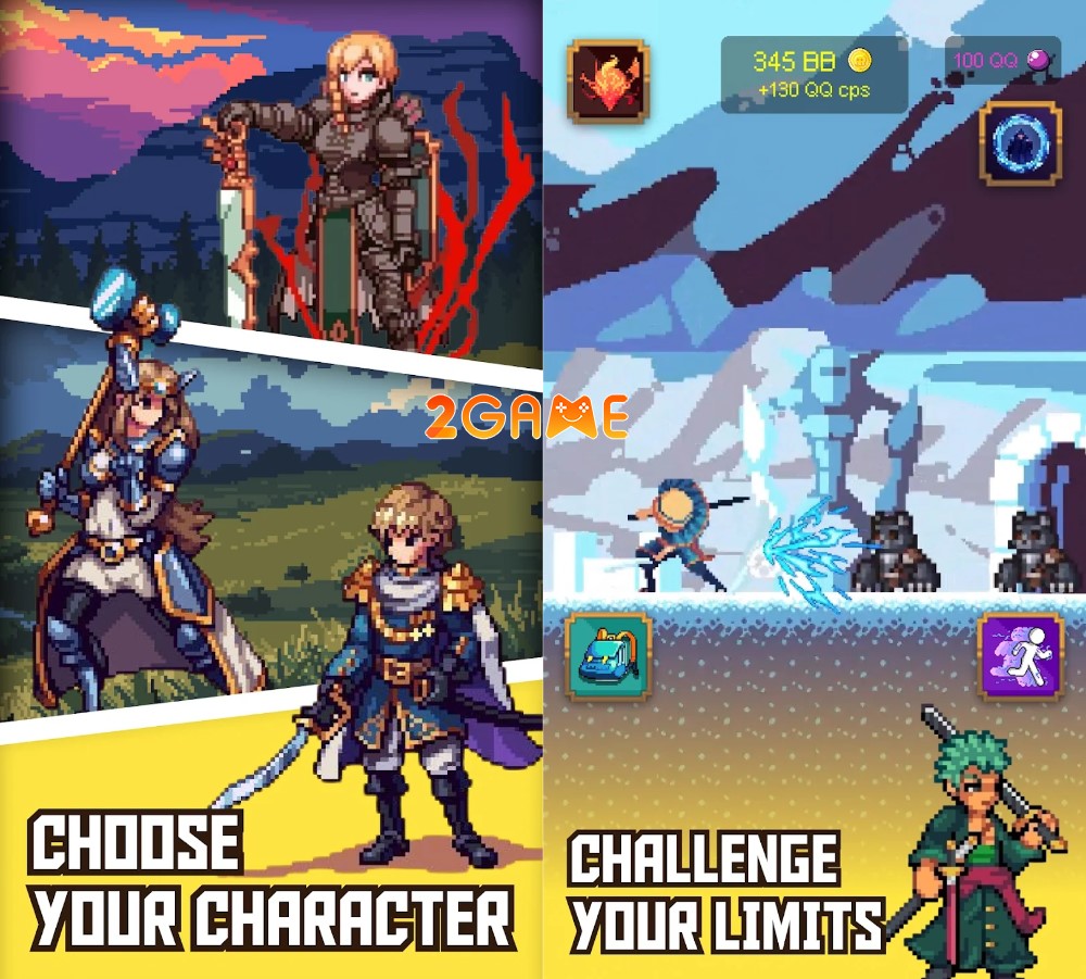 Legend of Slayer: Pixel RPG – Game nhập vai có lối chơi đi cảnh độc đáo legend of slayer pixel rpg 3