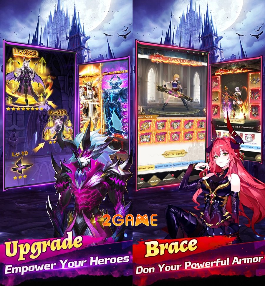 Legendary Kingdom: Journey – Game nhập vai phiêu lưu trong lâu đài quỷ legendarykingdom 2