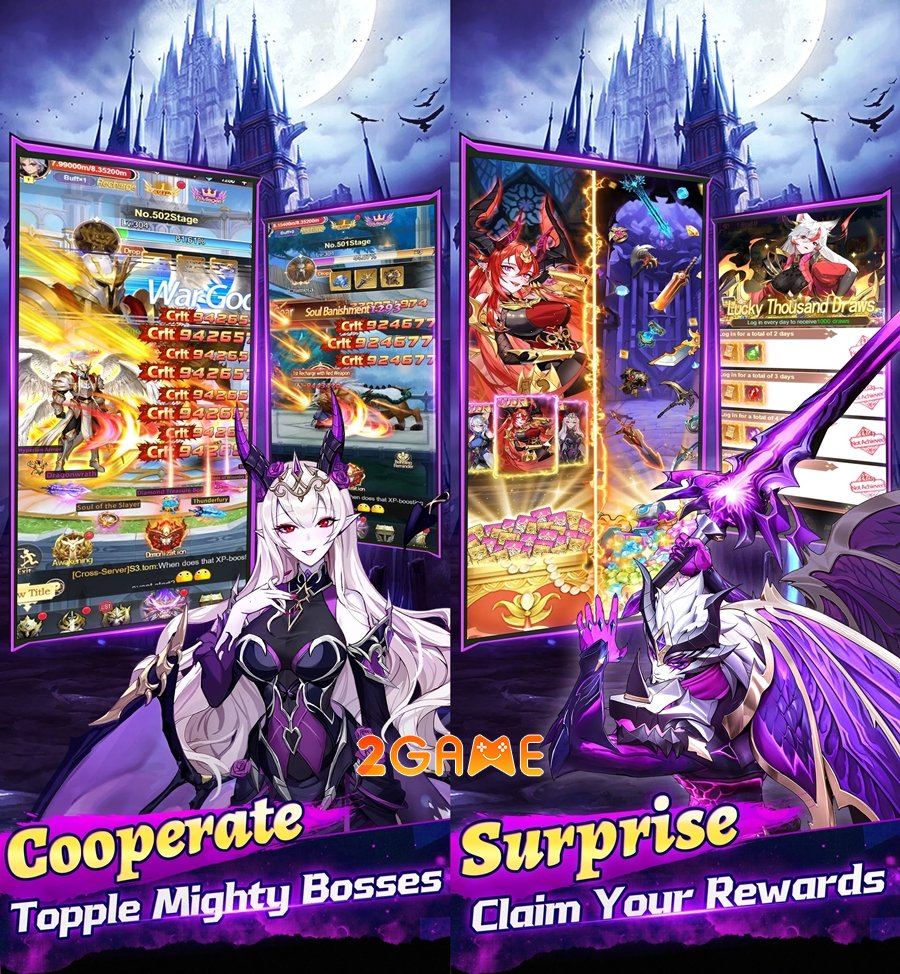 Legendary Kingdom: Journey – Game nhập vai phiêu lưu trong lâu đài quỷ legendarykingdom 3