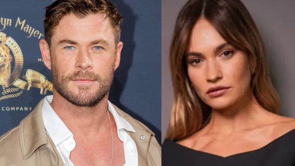Lily James Bắt Tay Chris Hemsworth Trong Phim Kinh Dị Tàu Ngầm Subversion Của Amazon MGM lily chris3 ynuzjpg