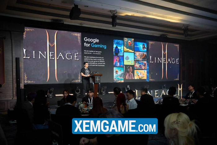 Một số thông tin về dự án Lineage2M được lộ diện tại Grand Showcase line age 2m 4