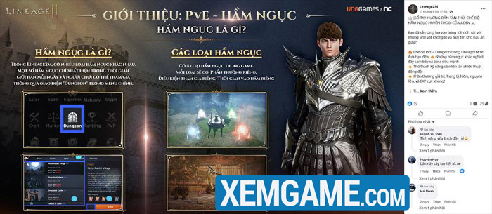 Cộng đồng háo hức đón chờ ngày ra mắt Lineage2M lineage 2m 1 1