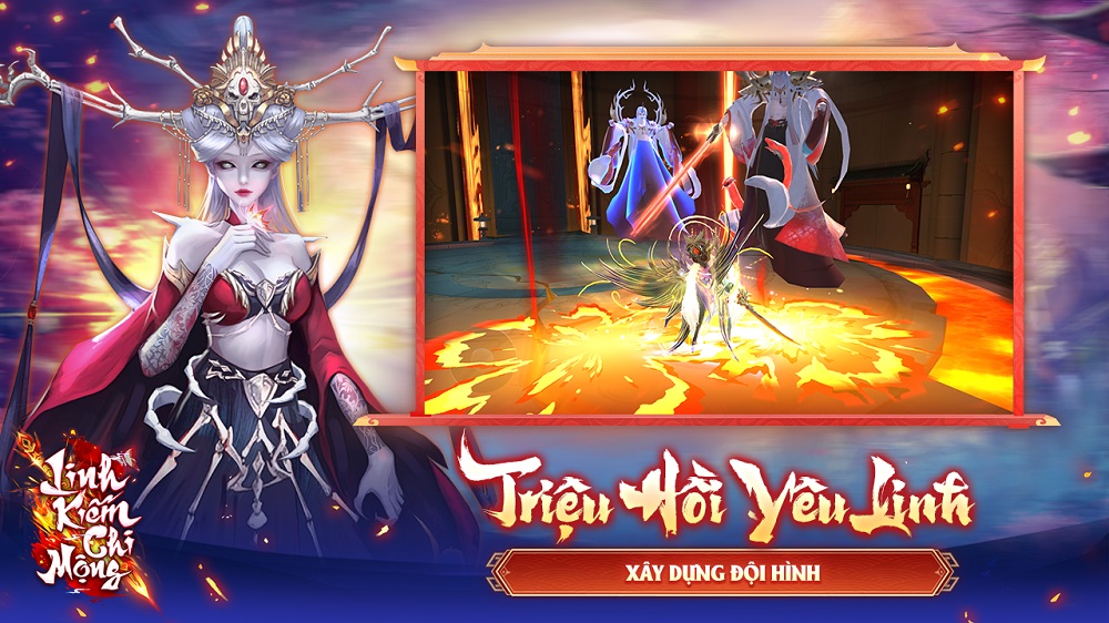 Linh Kiếm Chi Mộng có gì hấp dẫn mà dẫn đầu mọi bảng xếp hạng game free tại Việt Nam linhkiemchimong pr 3