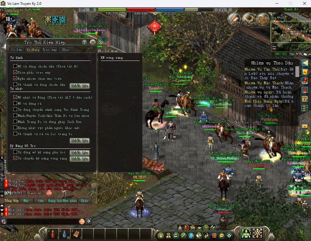 Võ Lâm Truyền Kỳ 2.0 PC: Bản chính thức ra mắt với loạt cải tiến đáp ứng mong đợi từ game thủ llhorlzg 03