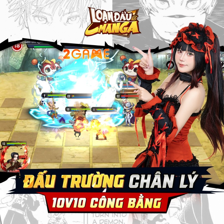 Loạn Đấu Manga VTC game cờ nhân phẩm đa vũ trụ manga