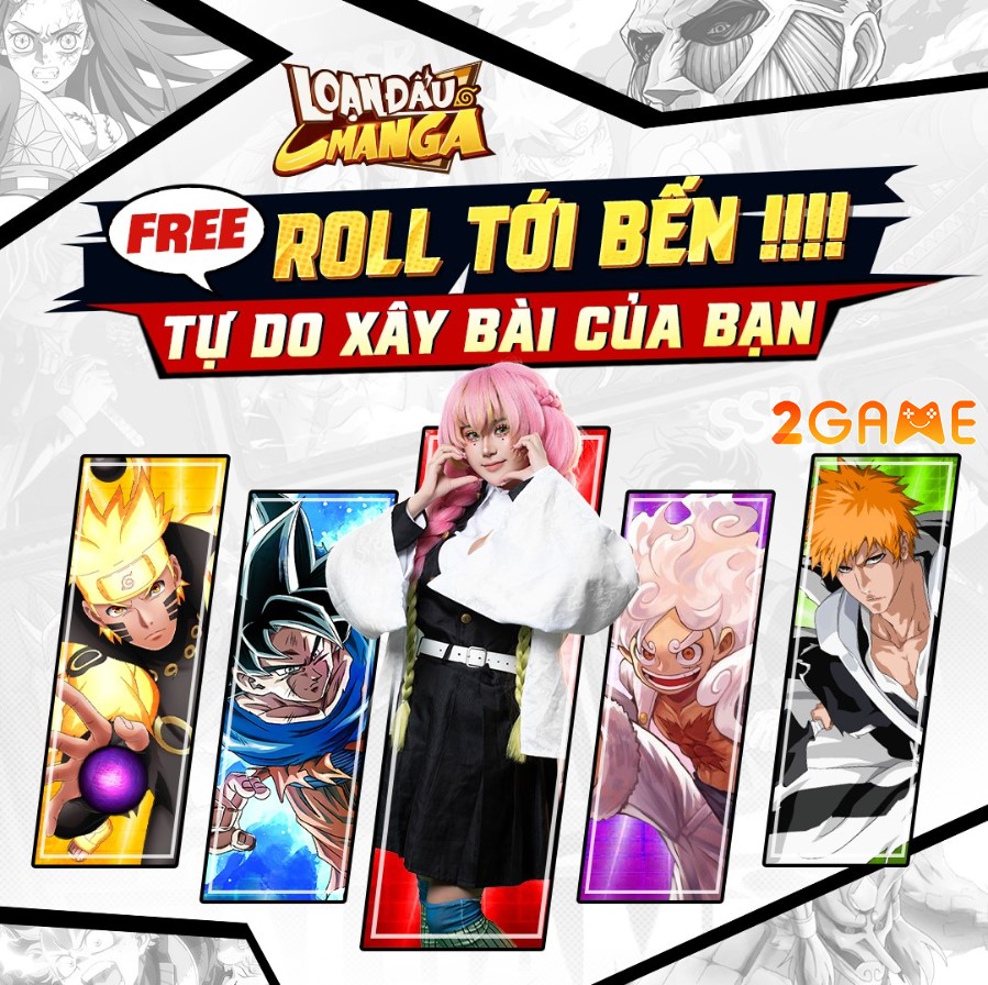 Loạn Đấu Manga – Cờ nhân phẩm đa vũ trụ manga sẽ được VTC Mobile phát hành tại Việt Nam loan dau manga 2 1