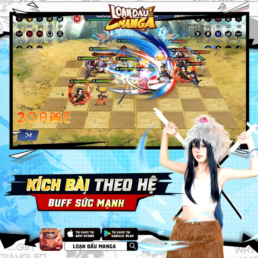 Loạn Đấu Manga – Cờ nhân phẩm đa vũ trụ manga sẽ được VTC Mobile phát hành tại Việt Nam loan dau manga 4 1