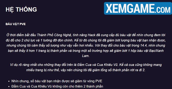 ĐTCL 14.4: Mẹo chọn lõi nâng cấp giúp tăng tỉ lệ thắng trong meta mới loi trang bi 14 4 1