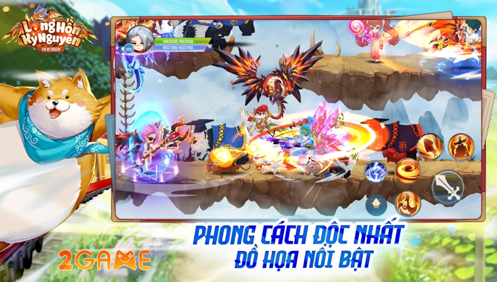Long Hồn Kỷ Nguyên – Game MMORPG “cute hột me” long hon ky nguyen 1