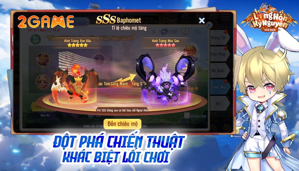 Long Hồn Kỷ Nguyên – Game MMORPG “cute hột me” long hon ky nguyen 2