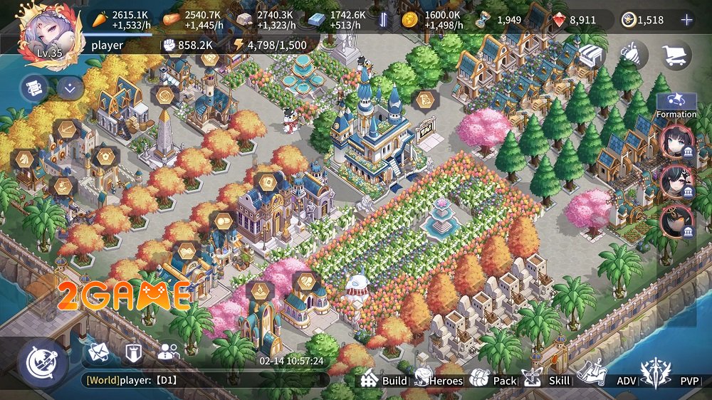 Lord And Maiden phá vỡ lối chơi chiến thuật chiến tranh truyền thống bằng nhiều yếu tố hiện đại lordandmaiden 2