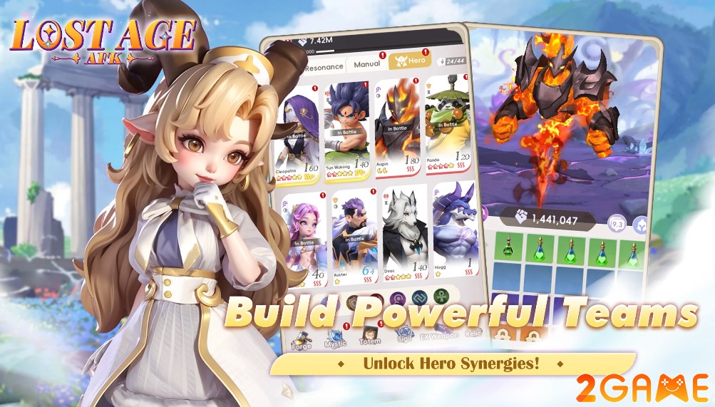 game đấu tướng chiến thuật nhàn rỗi Lost Age: AFK