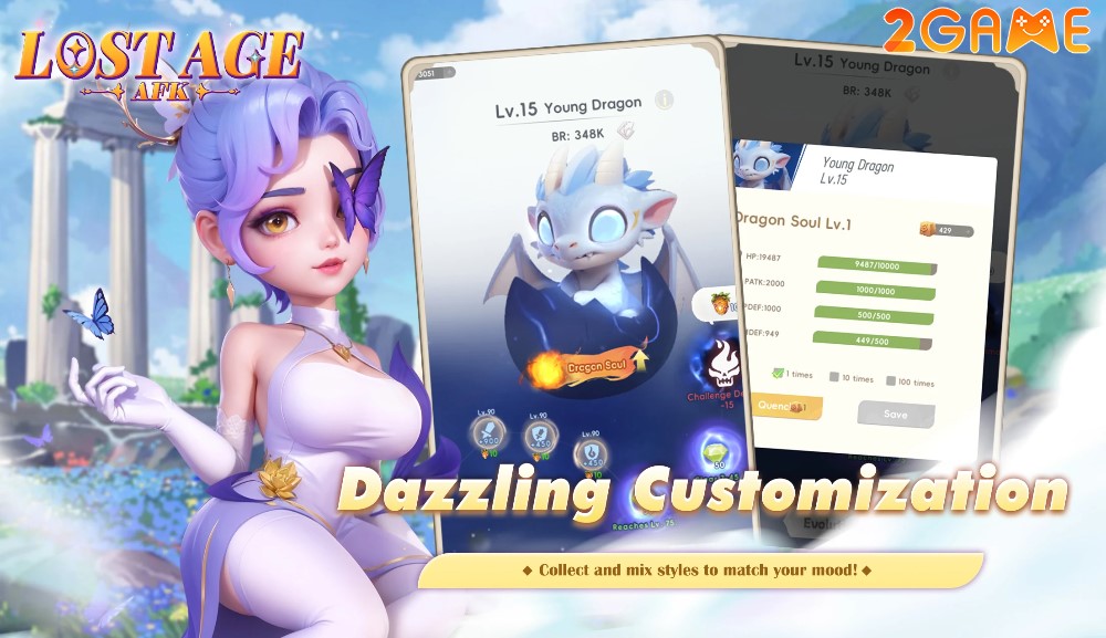 game đấu tướng chiến thuật nhàn rỗi Lost Age: AFK