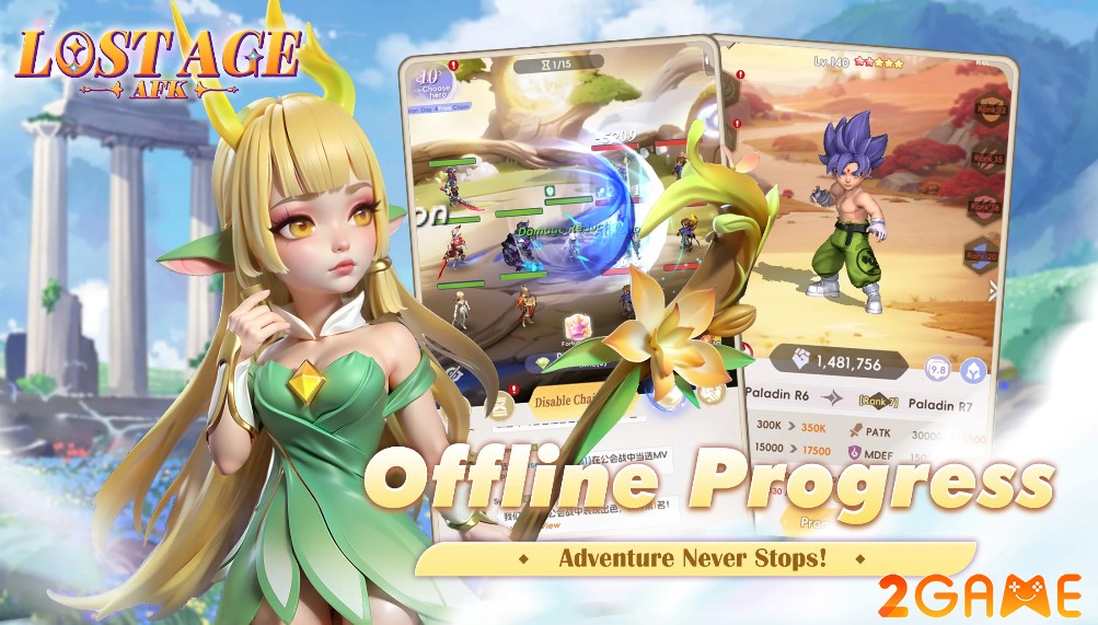 Lost Age: AFK – Game đấu tướng với dàn nhân vật siêu dễ thương lost age afk 3