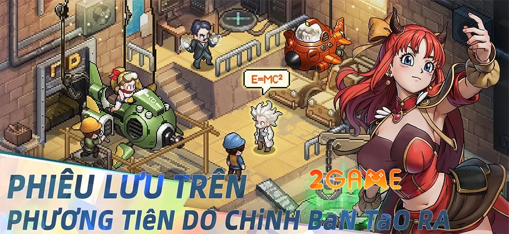 Lữ Khách Đại Lục: Idle RPG – Hành trình trở về với những giấc mơ pixel đầy hoài niệm lukhachdailucidlerpg 1
