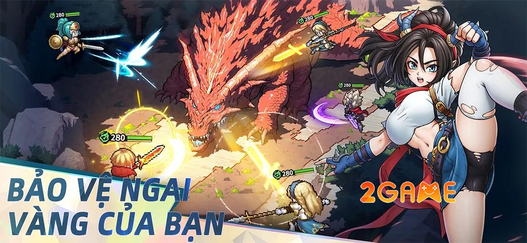 Lữ Khách Đại Lục: Idle RPG – Hành trình trở về với những giấc mơ pixel đầy hoài niệm lukhachdailucidlerpg 3