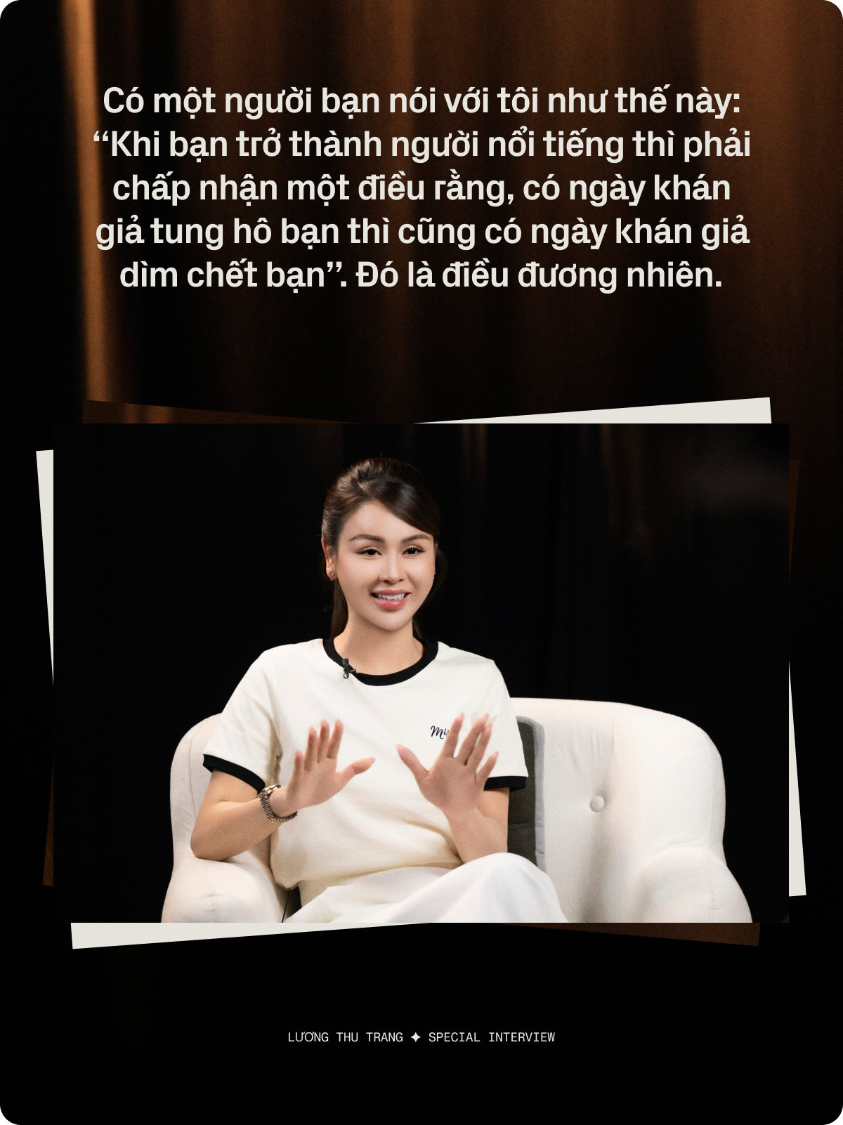 Lương Thu Trang: Cứ nghe lời khán giả chê rồi đi cắt mắt, gọt cằm là dở rồi, mình vẫn phải là mình- Ảnh 6.