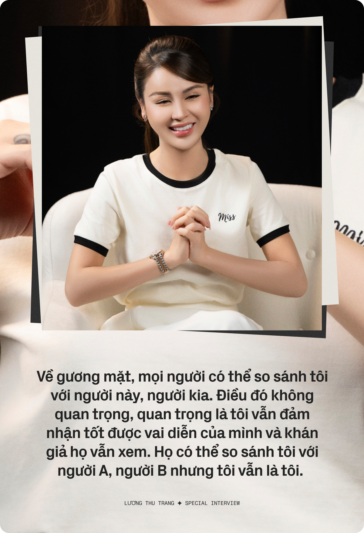 Lương Thu Trang: Cứ nghe lời khán giả chê rồi đi cắt mắt, gọt cằm là dở rồi, mình vẫn phải là mình- Ảnh 9.