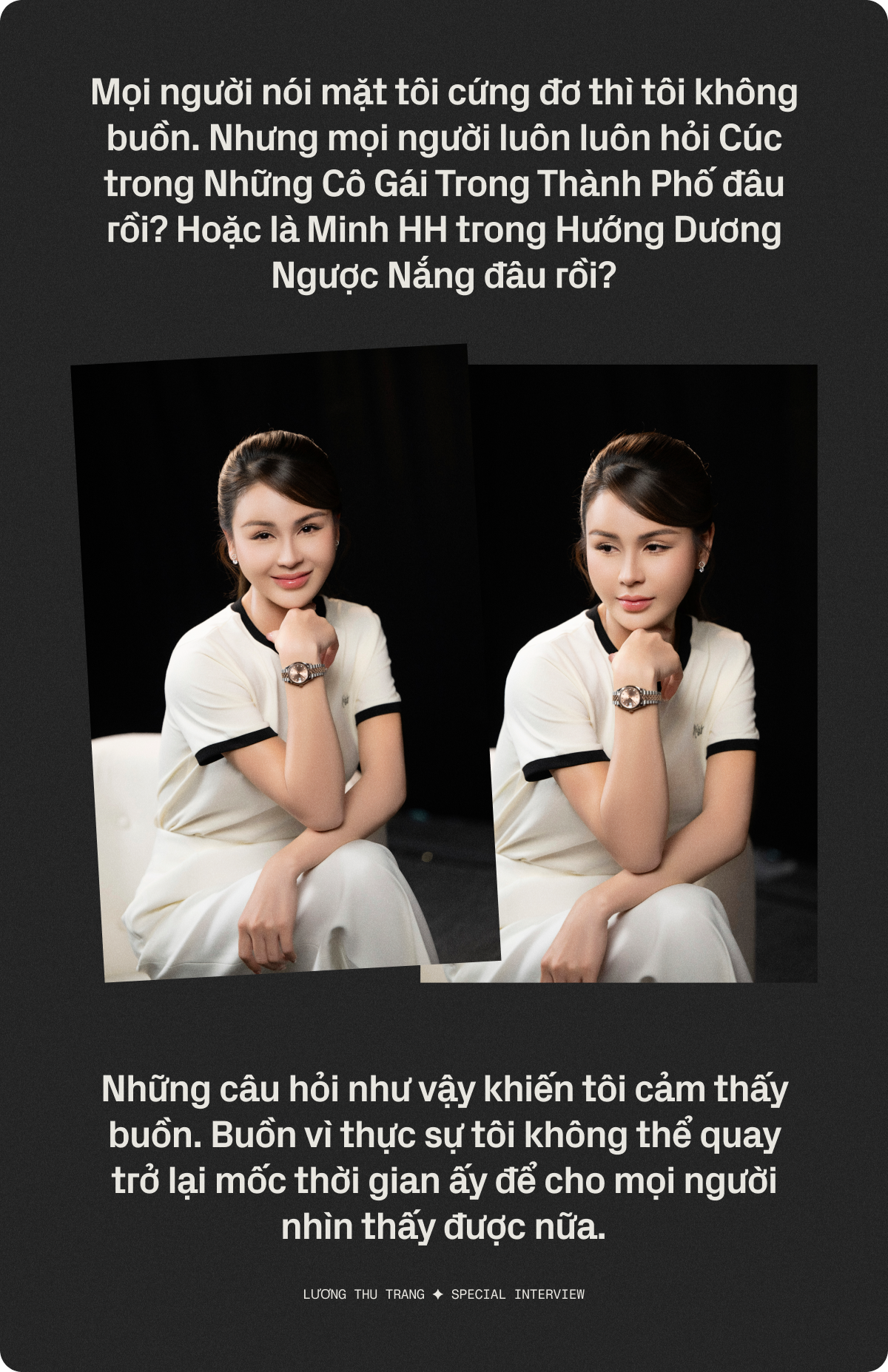 Lương Thu Trang: Cứ nghe lời khán giả chê rồi đi cắt mắt, gọt cằm là dở rồi, mình vẫn phải là mình- Ảnh 10.