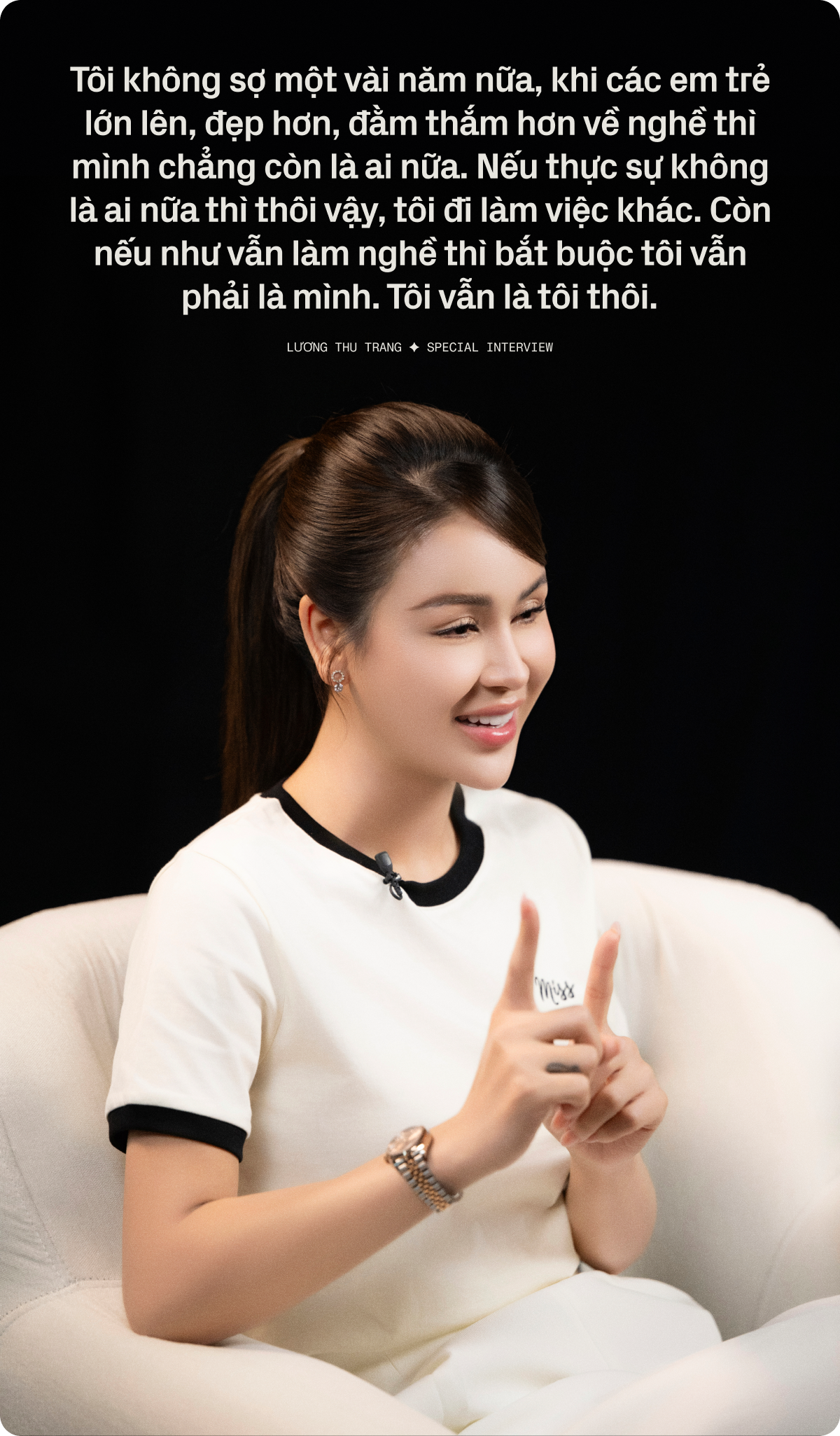 Lương Thu Trang: Cứ nghe lời khán giả chê rồi đi cắt mắt, gọt cằm là dở rồi, mình vẫn phải là mình- Ảnh 15.