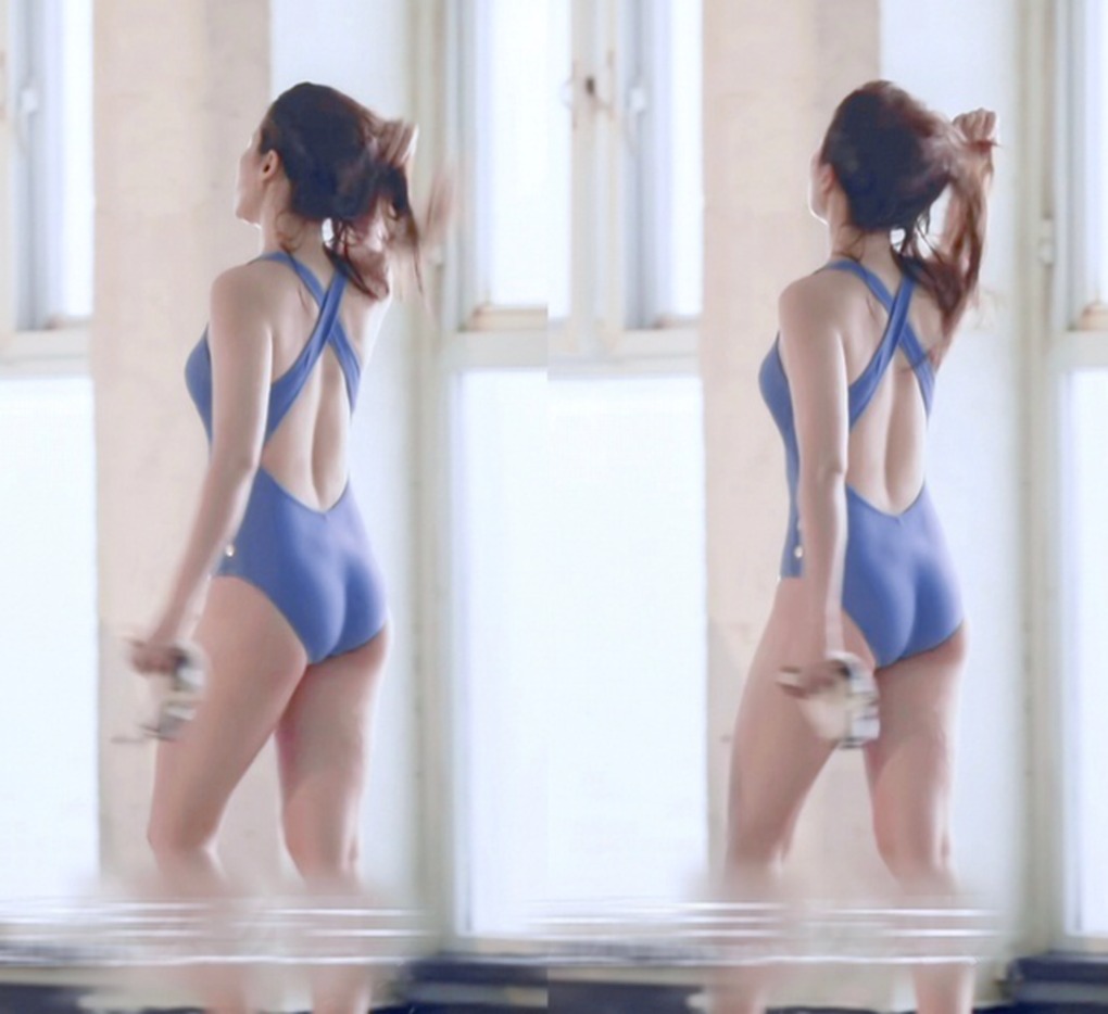 Cách đây 1 năm, Lưu Diệc Phi từng khiến cả Châu Á điên đảo vì 1 khoảnh khắc diện áo tắm xanh- Ảnh 1.